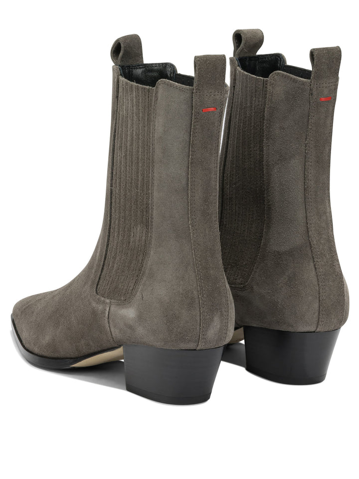 Aeyde Agata Boots and Ankle Boots - Beige | 372505d03198f10fc2f67da1fbff76ac294c0da9