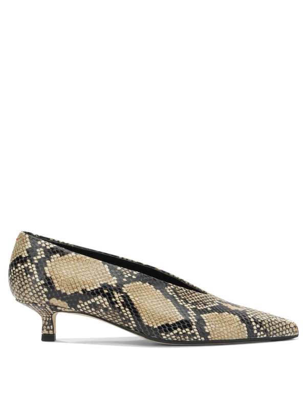 Clara 35mm Heeled Shoes Beige