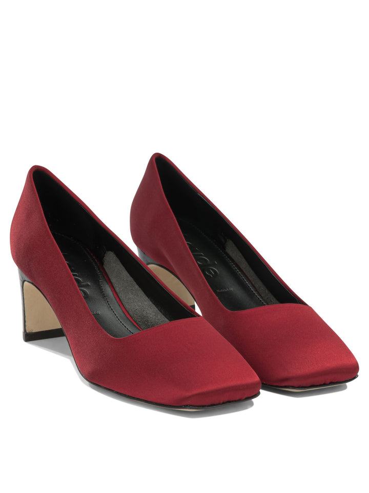 Aeyde Mahlia 50mm Heeled Shoes Red