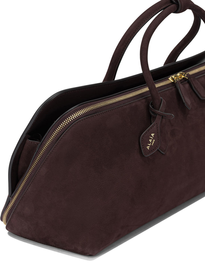 AlaïA Delta Handbags - Bordeaux | 888d93c6fbb00ef024da8785b49b1cb99e64c19b