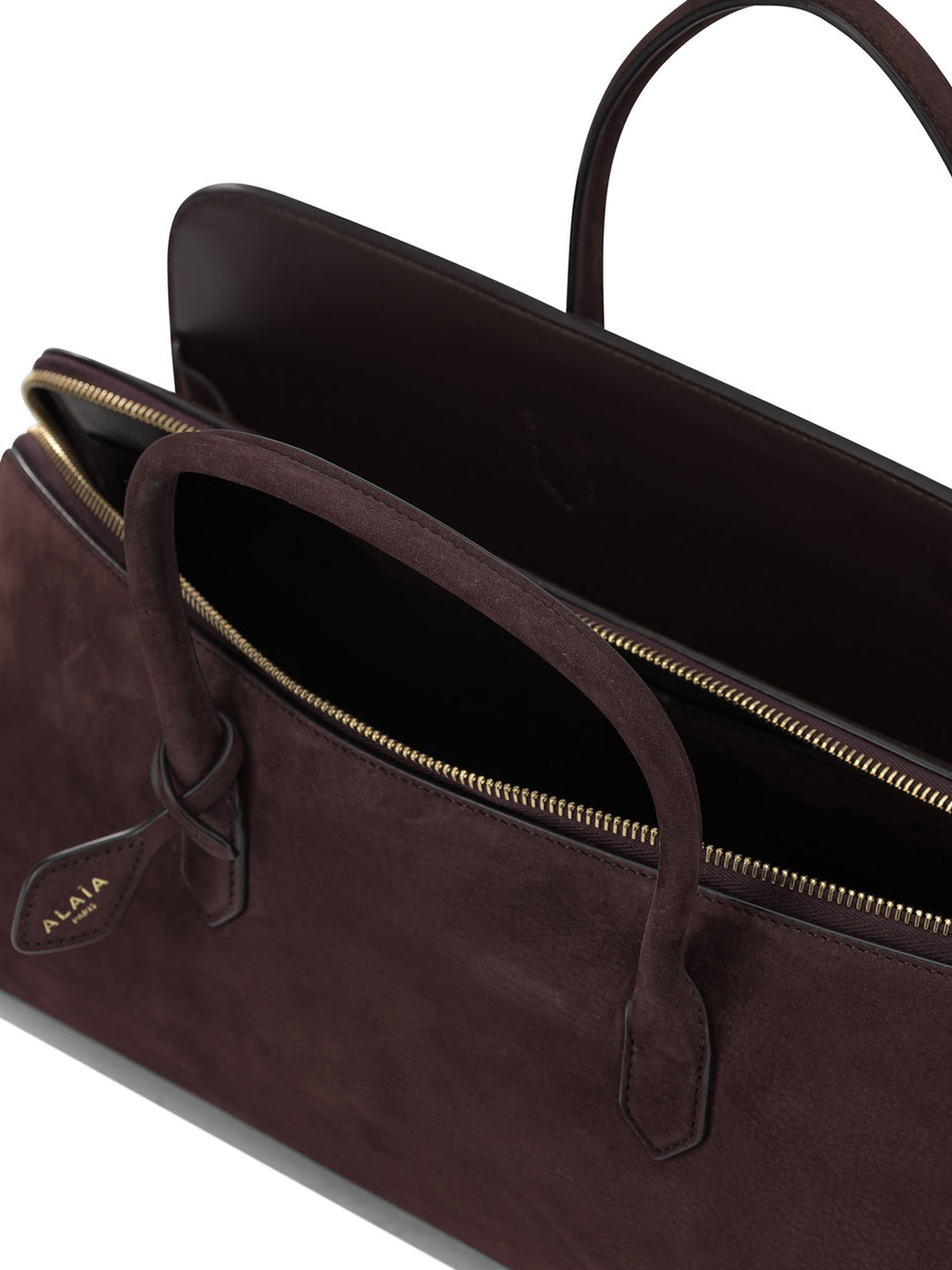 AlaïA Delta Handbags - Bordeaux | 2325ade07d3b805ab3c2ee1c44d1035e94f64989