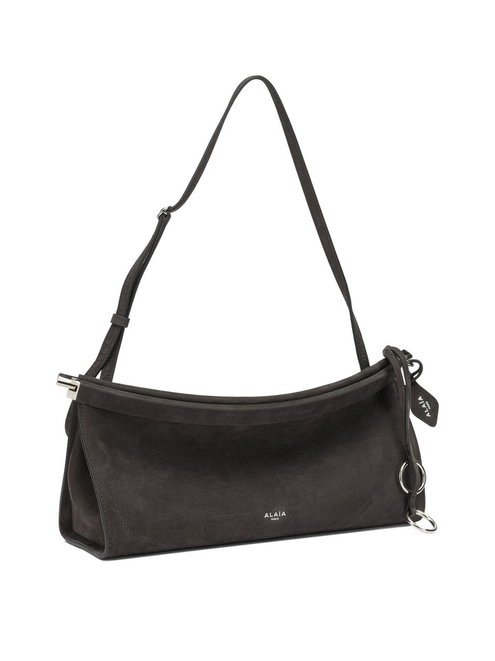 AlaïA Le Click East West Shoulder Bags - Grey | 6376a0ed50ccd4e440537627df12d443f5107d1f