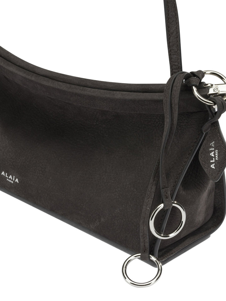 AlaïA Le Click East West Shoulder Bags - Grey | c5c832e3c9f1f4ecf596d18e9ff707a2158b472a