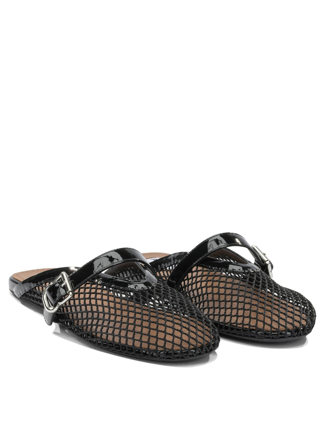 AlaïA Mesh Mules Sandals - Black | ba0e29cab03a6d61364851c3149326c61e72b204