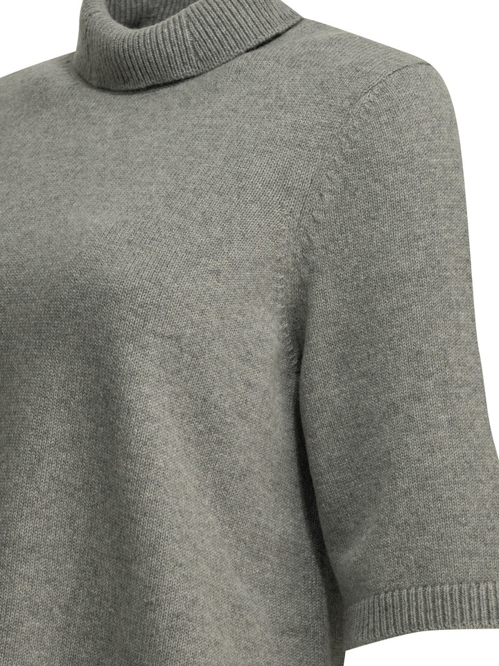 AlaïA Cashmere Turtleneck Sweater Knitwear - Grey | 229550bf3160e904de1c7dddb922eed3c274684b