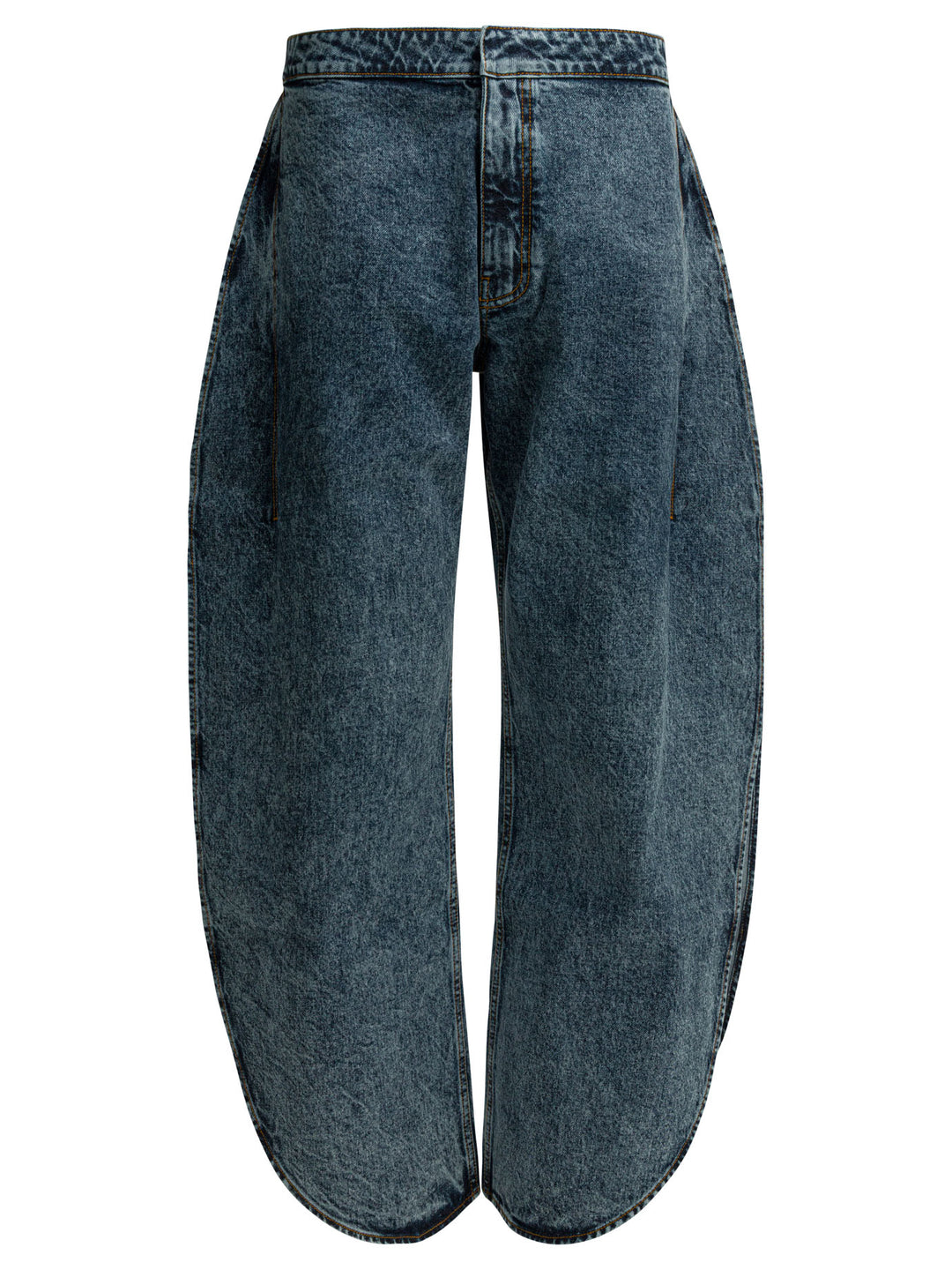 AlaïA Wide Leg Jeans - Blue | 449428add6f09f3a31d050852bc88de54c30007f