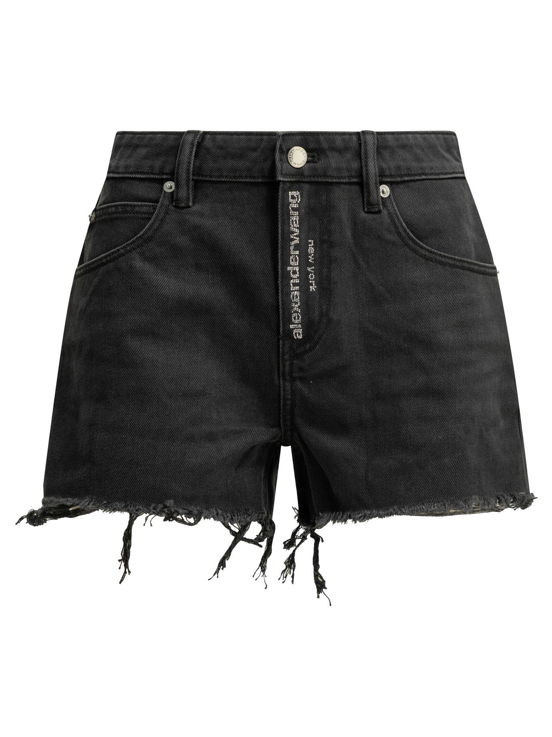 Alexander Wang Fly Shorts - Black | d645b282d0da30504c70b2e86139c3848c93c2b3