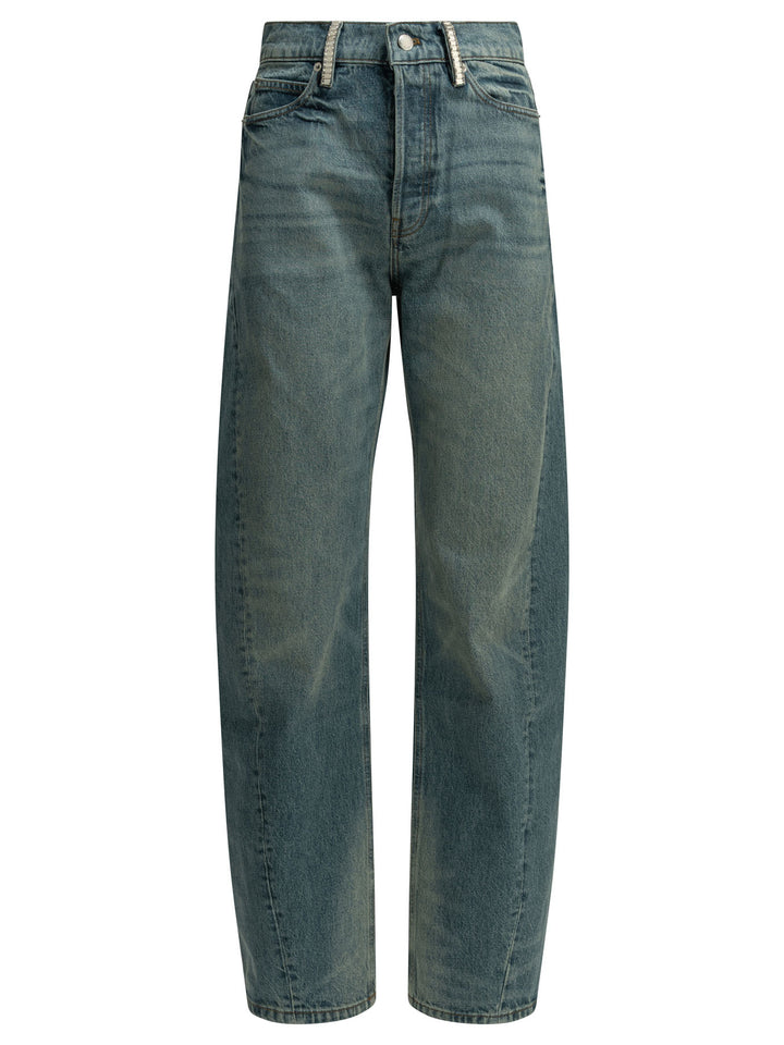Alexander Wang Wide-Leg Jeans - Blue | a63dc4269529cdebaecae639a159b85c09e1699c