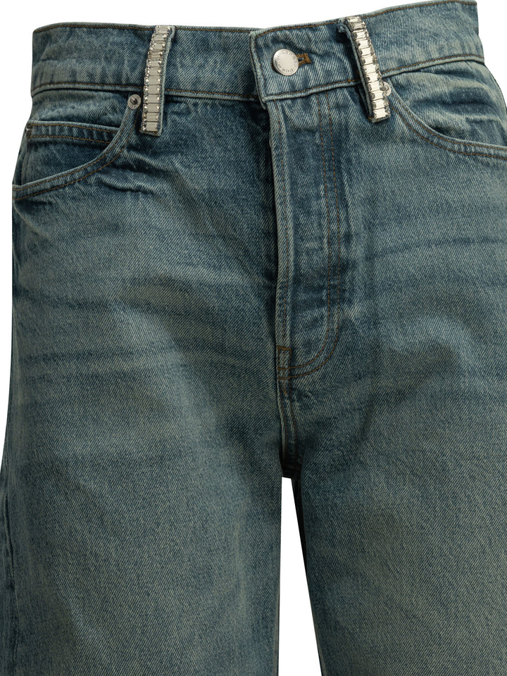 Alexander Wang Wide-Leg Jeans - Blue | 3bafe653f56022bc962b06db185f710c1ecf6617