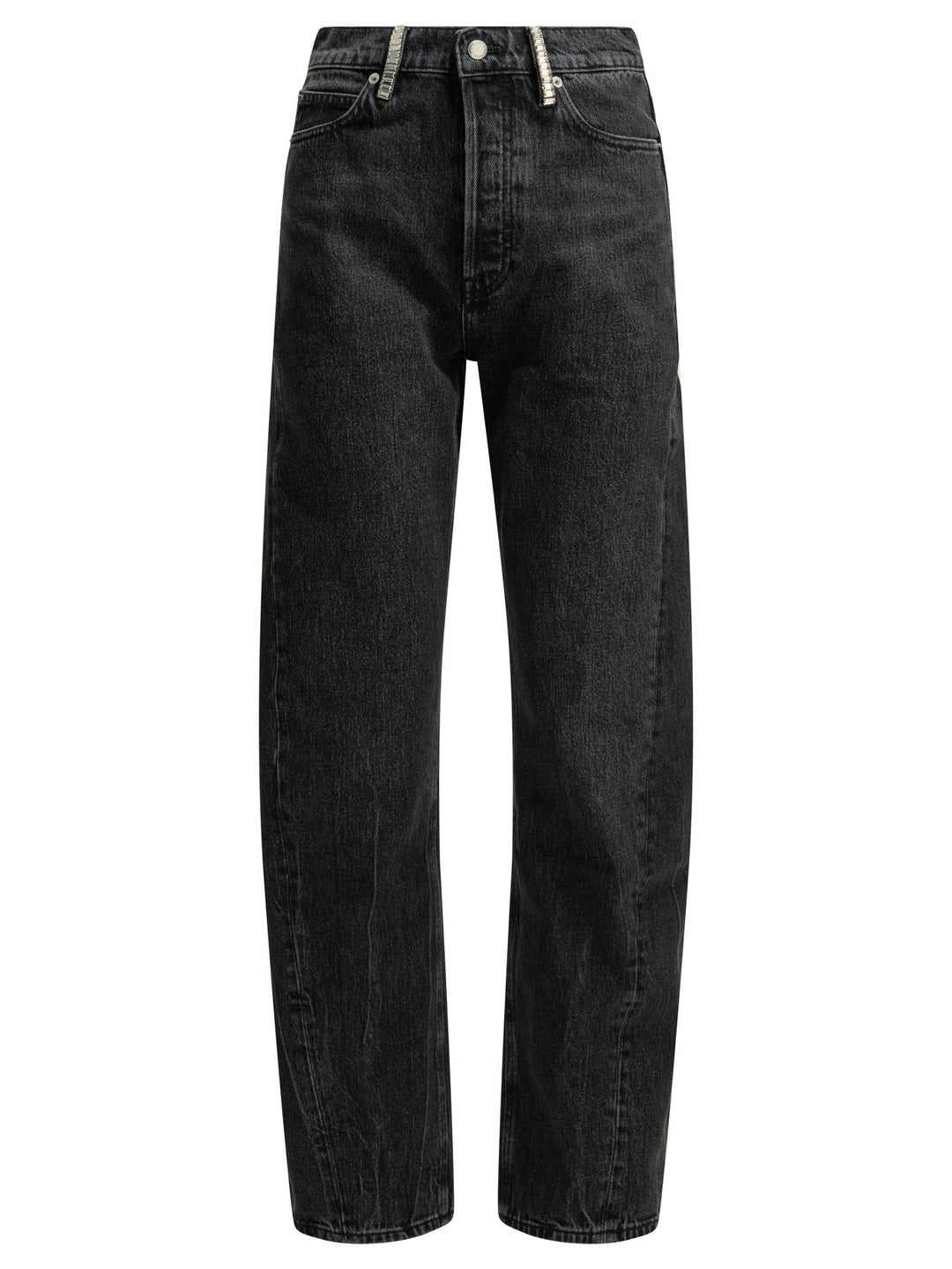 Alexander Wang Wide-Leg Jeans - Black | 6e7e1d381fe46b7d11fbd1976758c90a0ec79ad5