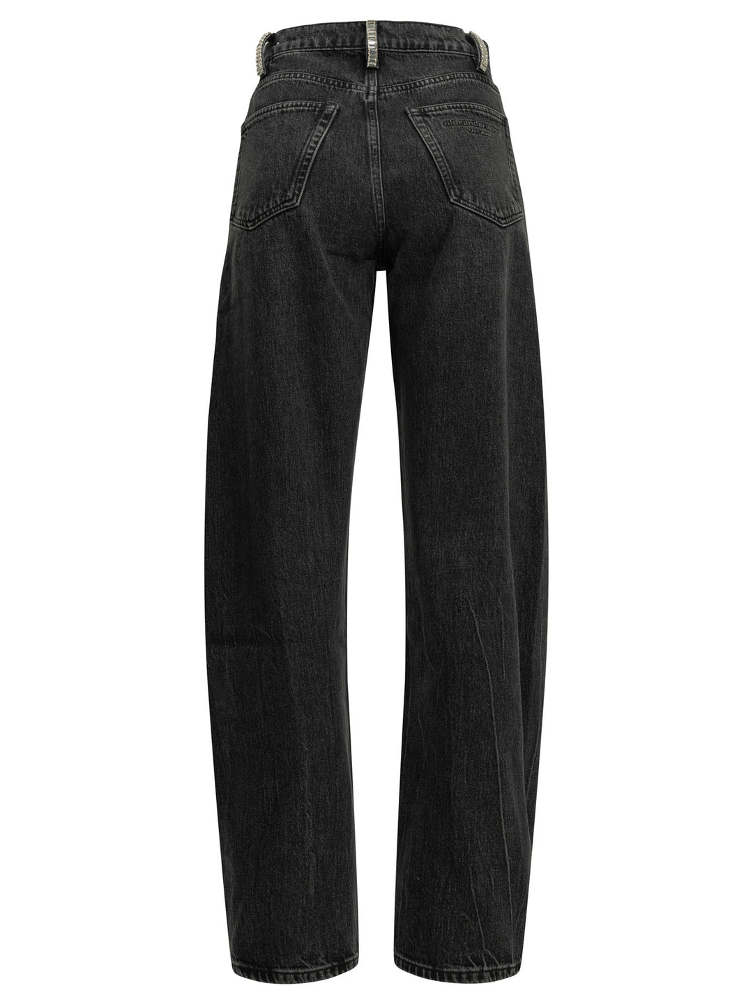 Alexander Wang Wide-Leg Jeans - Black | b0a1702008cb22e3ed9b910837d7cc5b3d19ea64