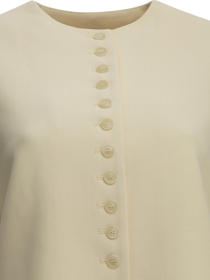 Almada Label Funda Jackets And Coats White