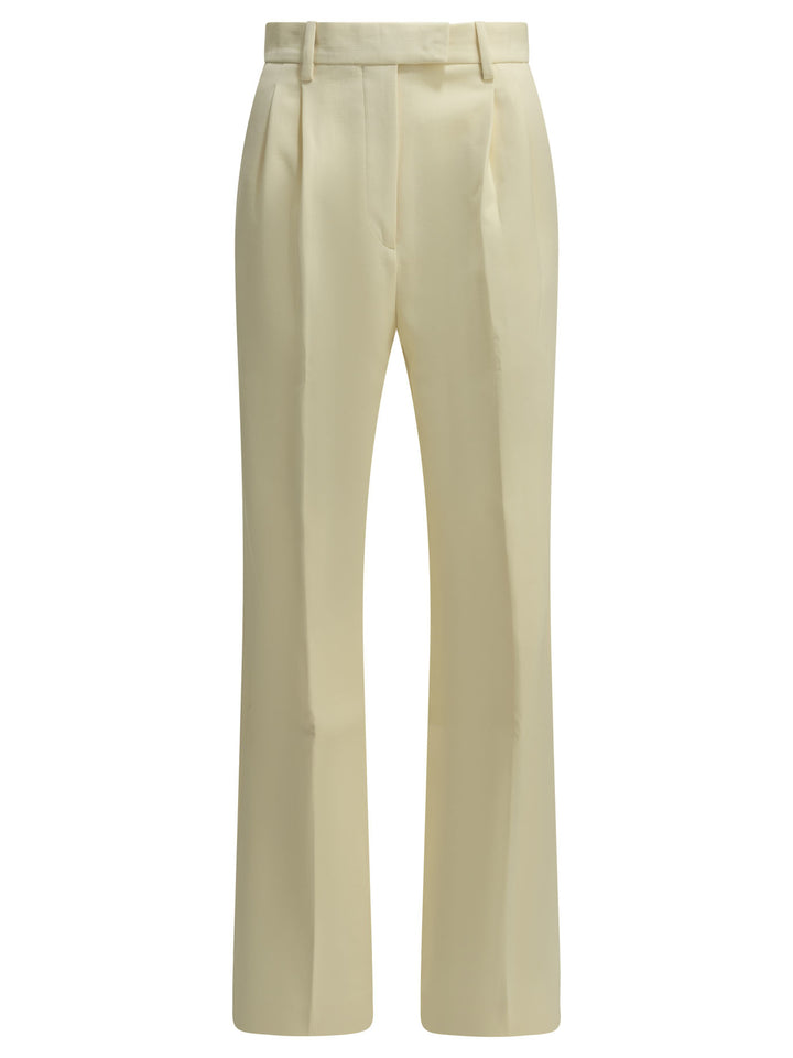 Almada Label Amel Trousers - White | 2a3780e54c1595969fa5ac1e6a538ac8324cb681