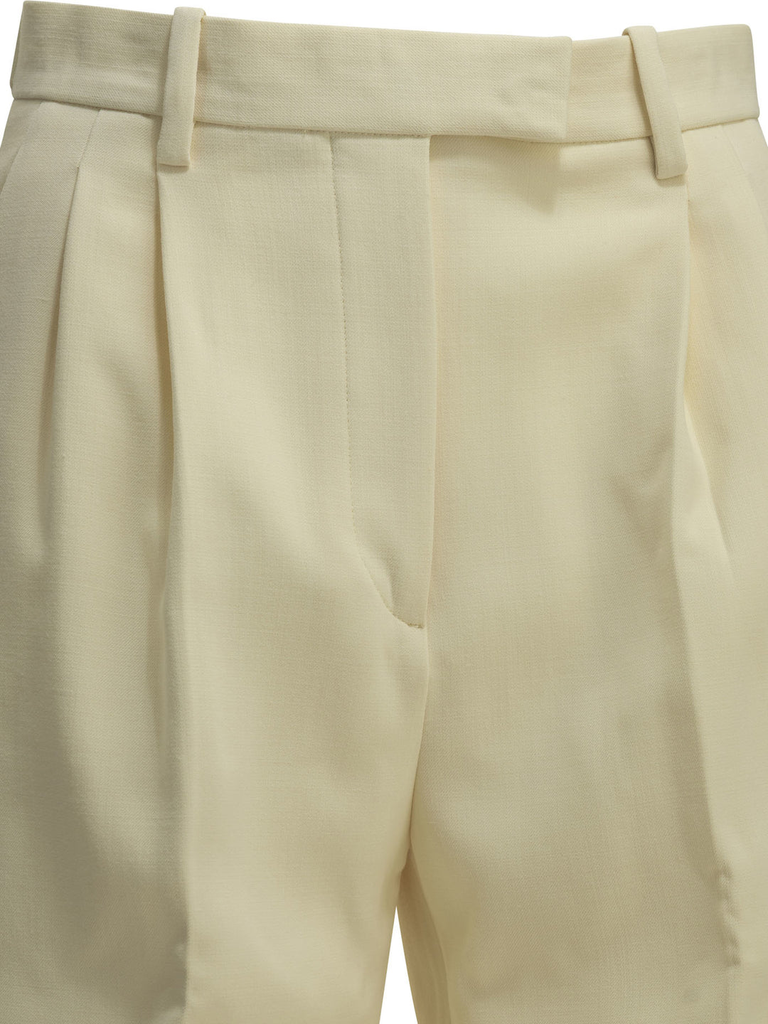 Almada Label Amel Trousers - White | 31e0a5cfa7b850280f1faa24909faddd52b42726