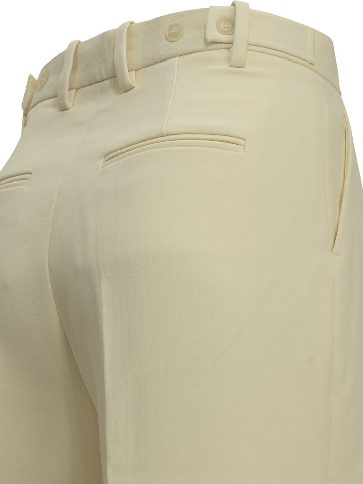 Almada Label Amel Trousers - White | 9d0ae685727dc55d4e9c480797ca11a63a2f4075