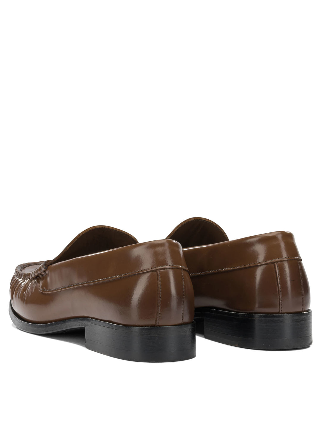 Alohas Rivet Loafers & Slippers - Brown | e3339a838c1fda7641876e7fcb0934504760adbe