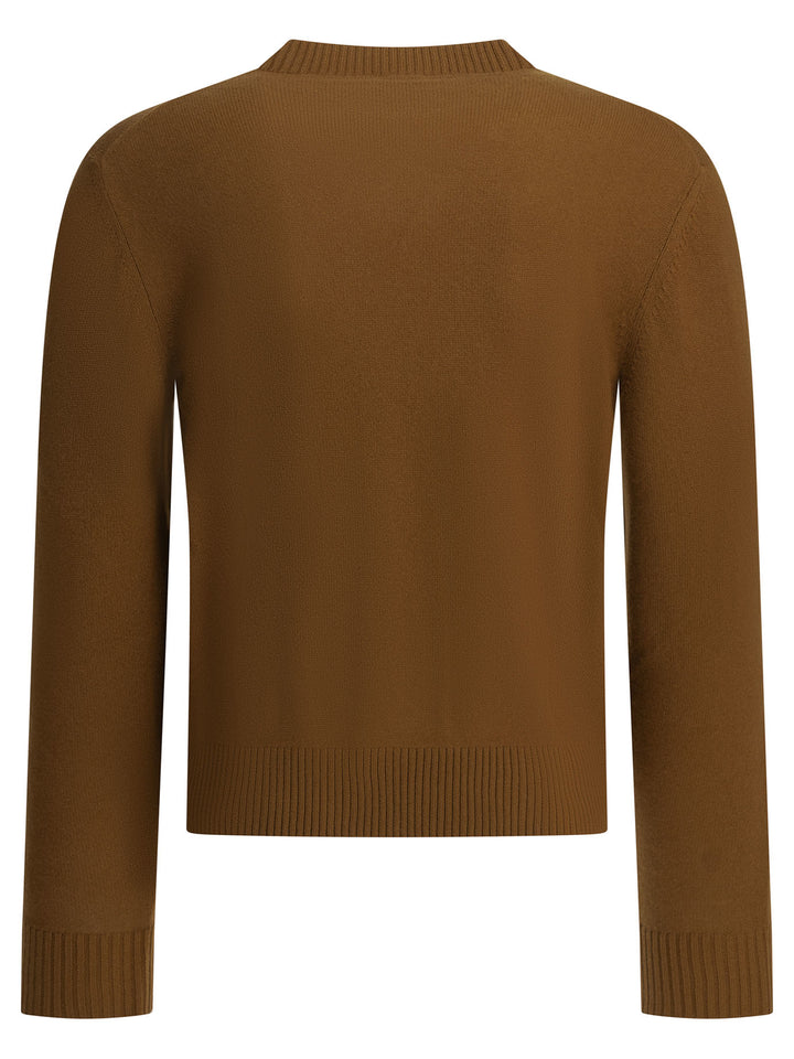 Altum Cashmere Crew-Neck Sweater Knitwear - Brown | 86b990154dc76dcc6436df08017989588c3f9f1d