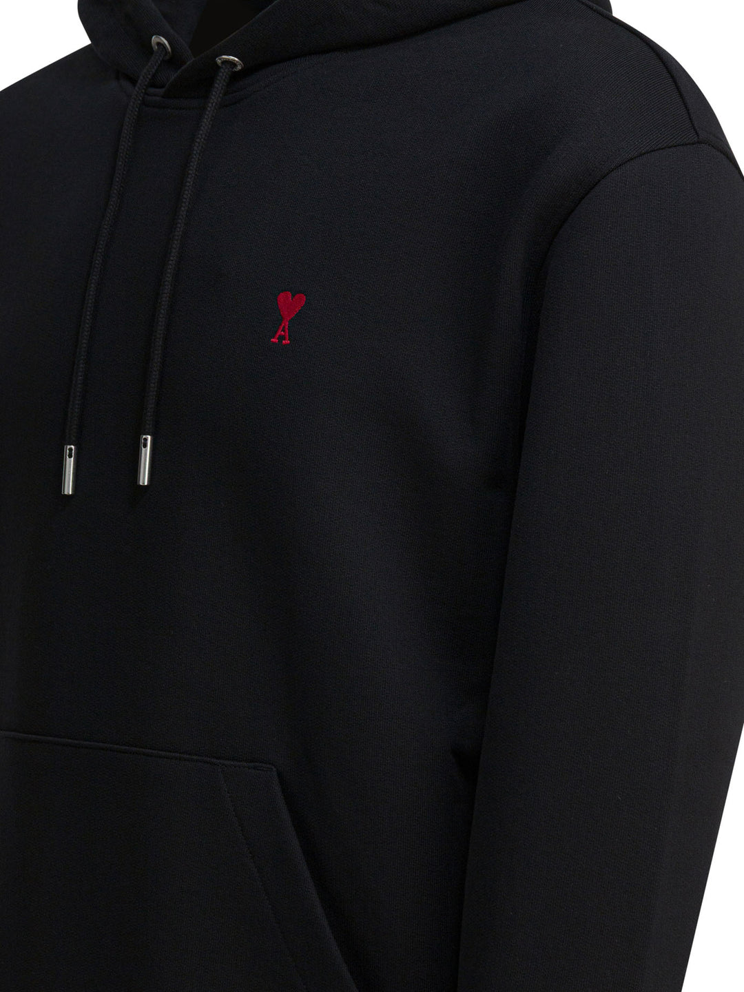 Ami Paris Ami De Coeur Sweatshirts - Black | f689da3d311e3058db798c5133559a4a256a37dd