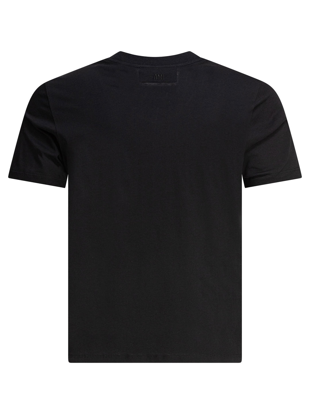 Ami Paris Crew-Neck T-Shirt With Logo T-shirts - Black | bbf119ad9d201113be9d4b839d7deaf0028fe235