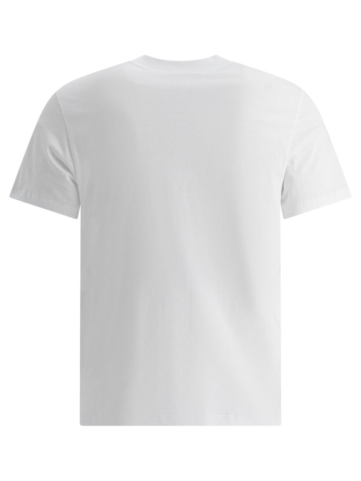 Ami Paris Crew-Neck T-Shirt With Logo T-shirts - White | 3b741732d22a33052f8f1a8f36fa03f1ab4e6665