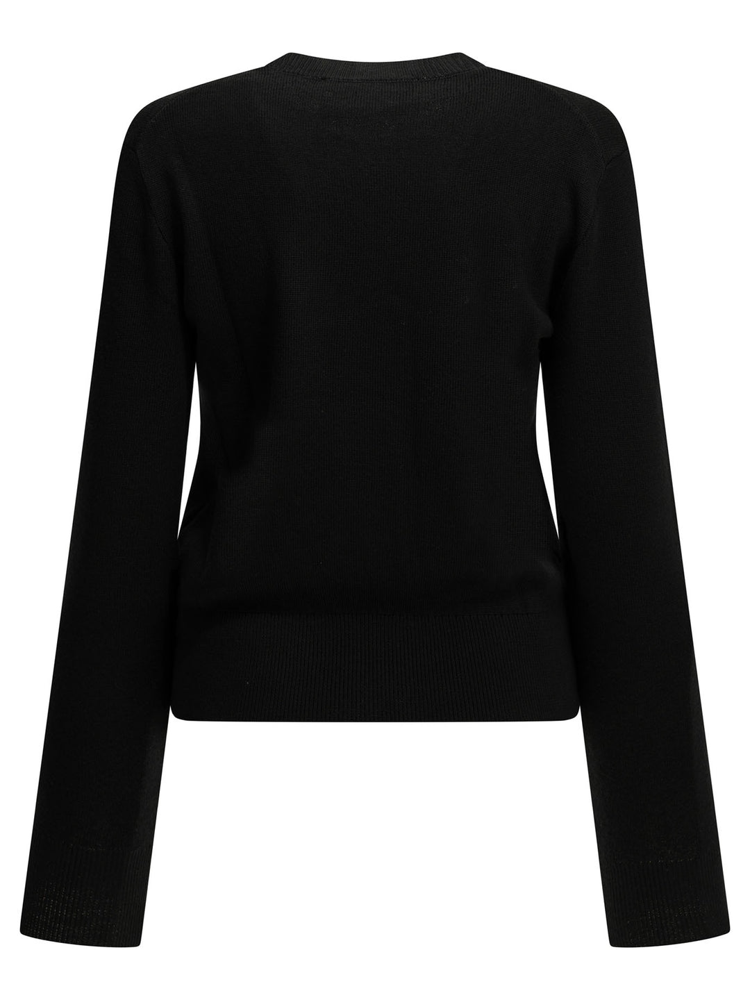 Ami Paris Ami De Coeur Knitwear - Black | 9f36c191f00a1ad0c014a950848ea1b148a2246e