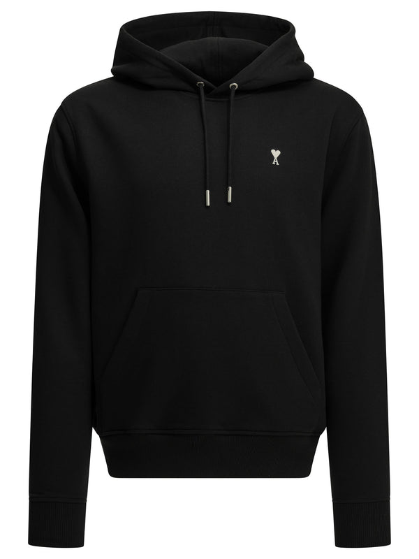 Hoodie With Logo Sweatshirts Black