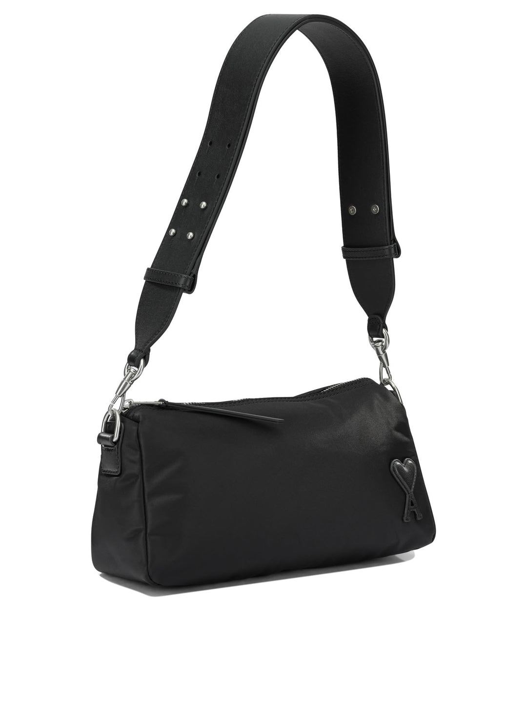 Ami Paris Marcel Shoulder Bags - Black | 79e3d3d508fd96931c3e3cb391981e01bbe4bf1d