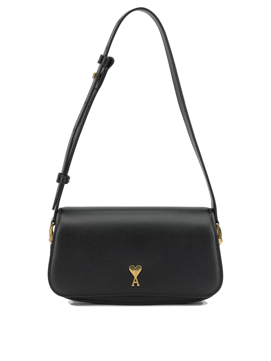 Ami Paris Paris Paris Shoulder Bags - Black | 2d251a1b18f3eb240cf825583847003e06a88a00