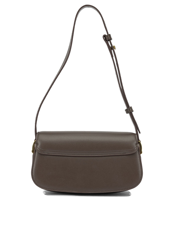 Ami Paris Paris Paris Shoulder Bags - Brown | 2e39ab0d7a976213f94e49547d49f313c959aa0e