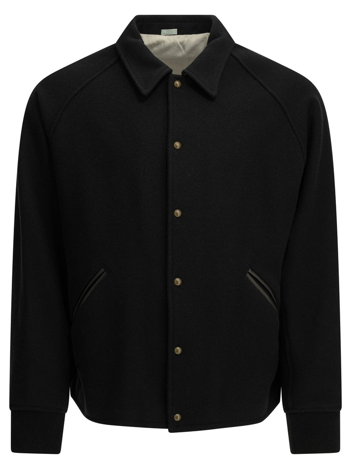 A.Presse Coach Jackets and Coats - Black | d34d6af38338cc70d7787407050b9f027759dee0