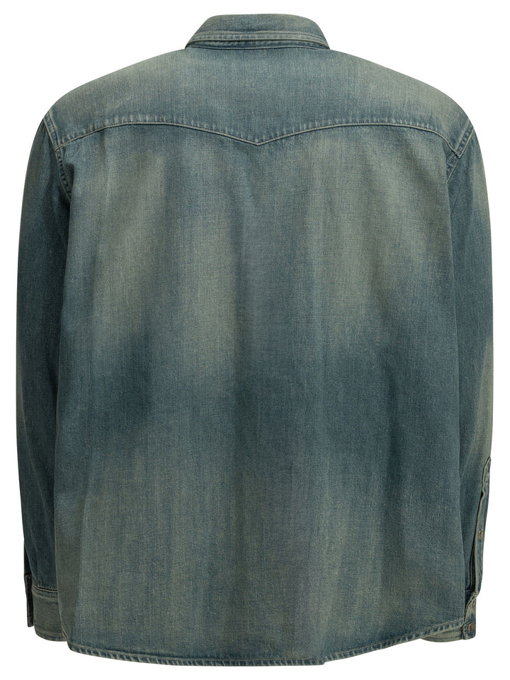 A.Presse Vintage Western Shirts - Light blue | 8b0759b9d3a7752ce40da72c280159f19ea28053
