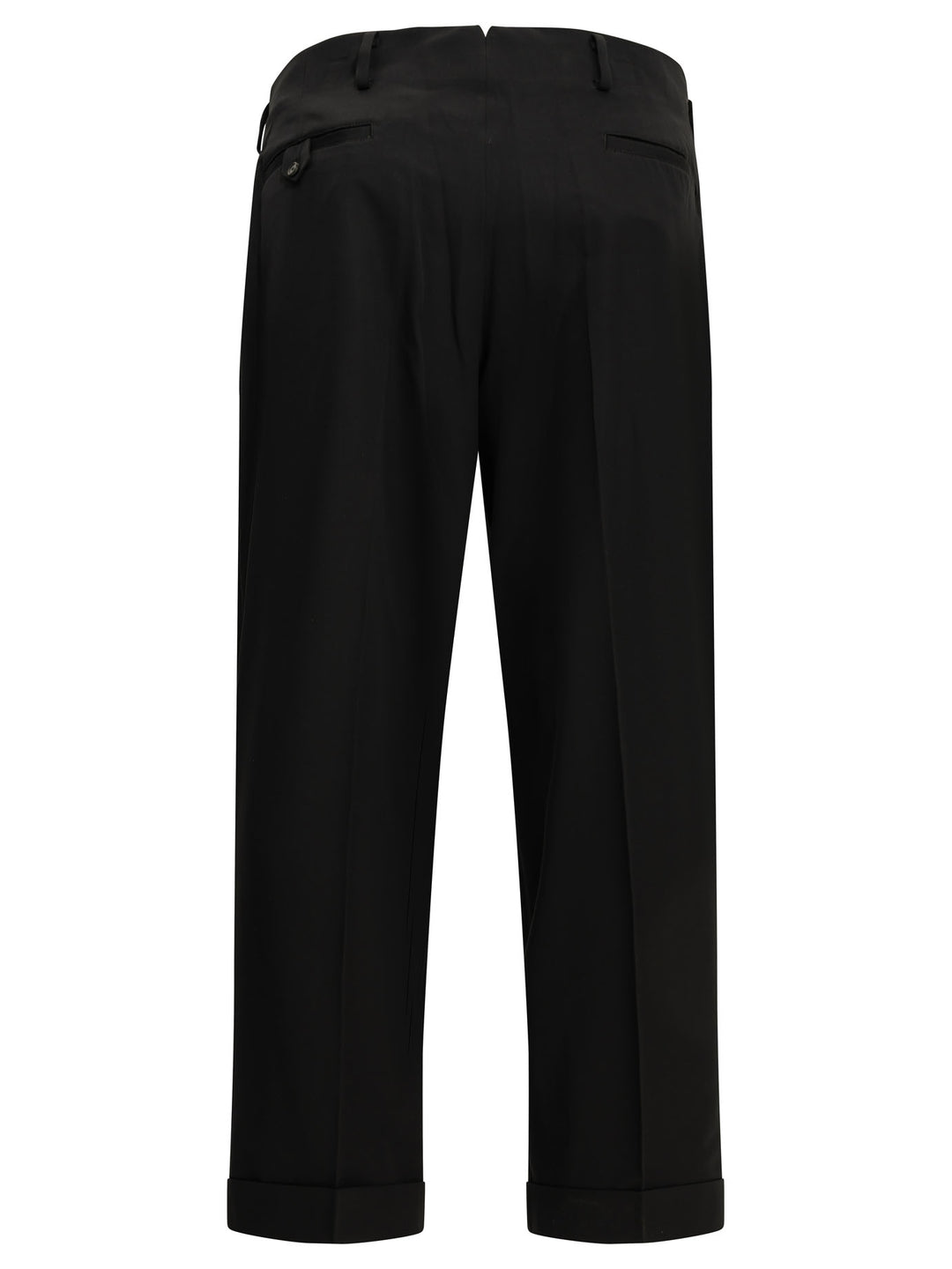 A.Presse Tailored Pants Made Of Wool Blend Trousers - Black | 52a38469c7b4a2cd4362a769792bb5af290c201d