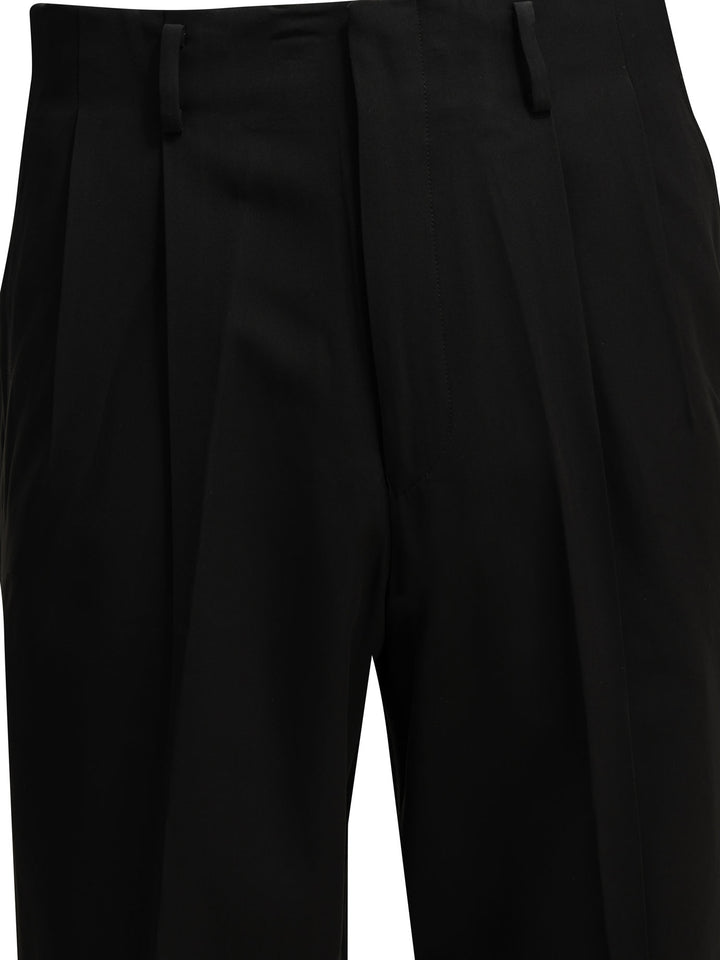 A.Presse Tailored Pants Made Of Wool Blend Trousers - Black | f5fb103cd3eb2d28163b4bffcc508b0b5d0a701b