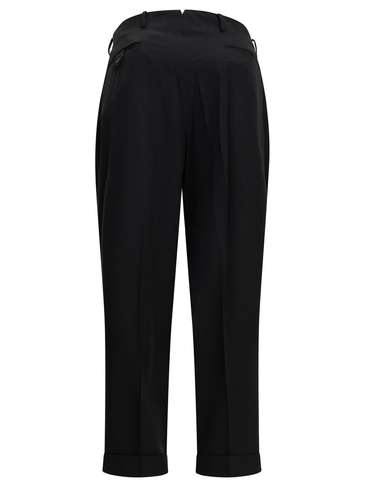 A.Presse Tailored Pants Made Of Wool Blend Trousers - Blue | f3d69d1da02a2b2b6e2bc95a523c7d366c8e7b61