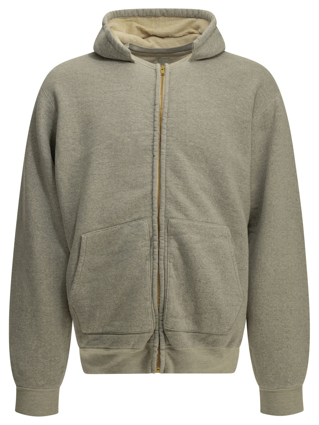 A.Presse Vintage Parka Sweatshirts Grey