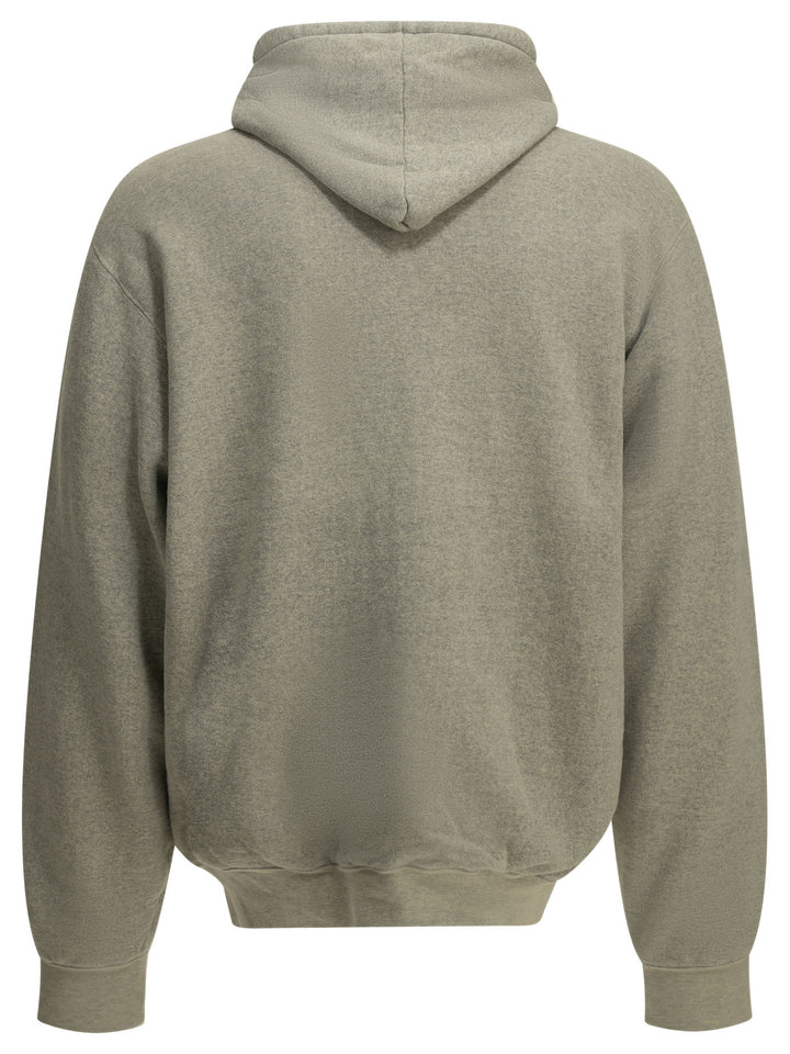 A.Presse Vintage Parka Sweatshirts Grey
