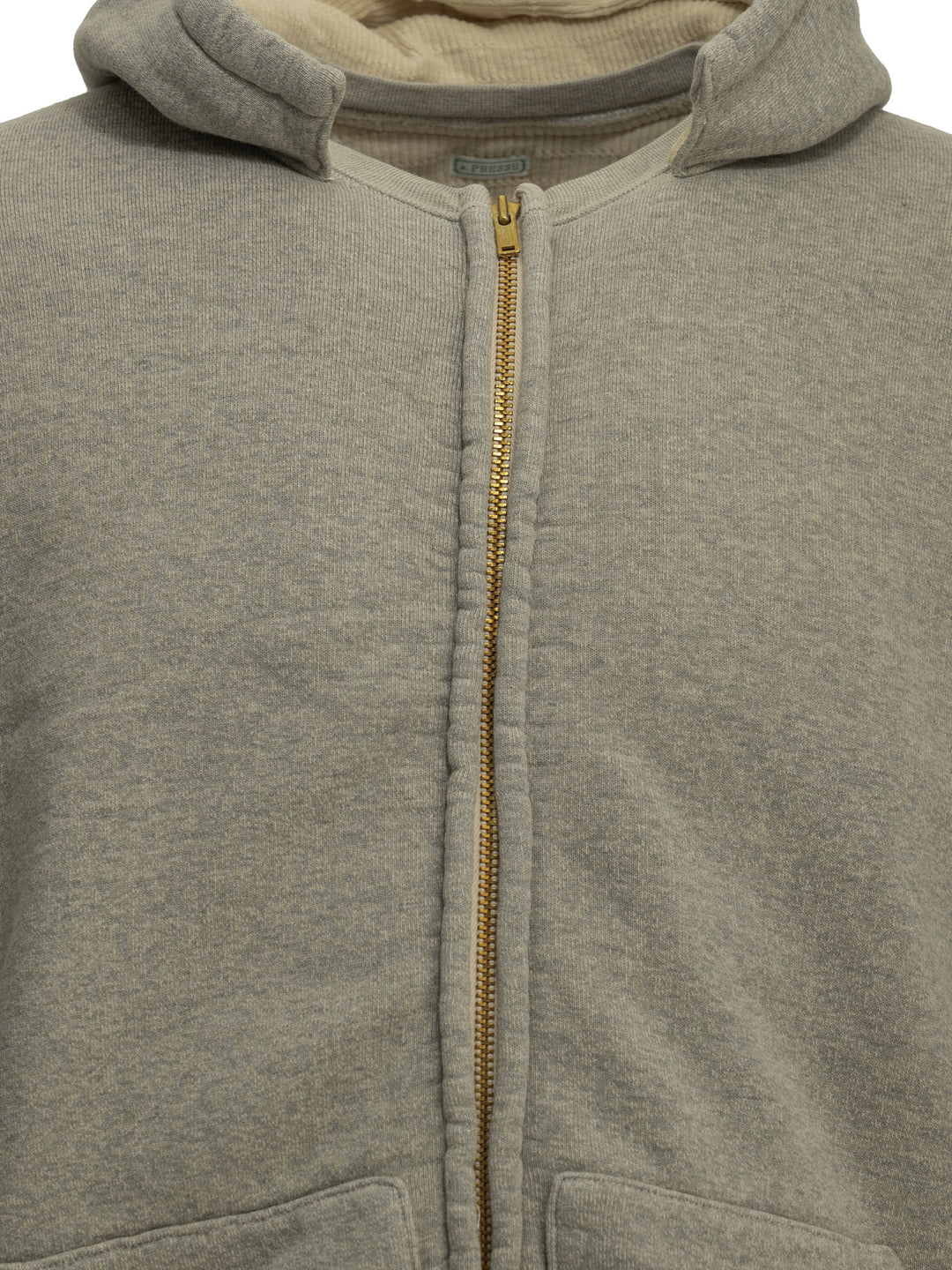 A.Presse Vintage Parka Sweatshirts Grey