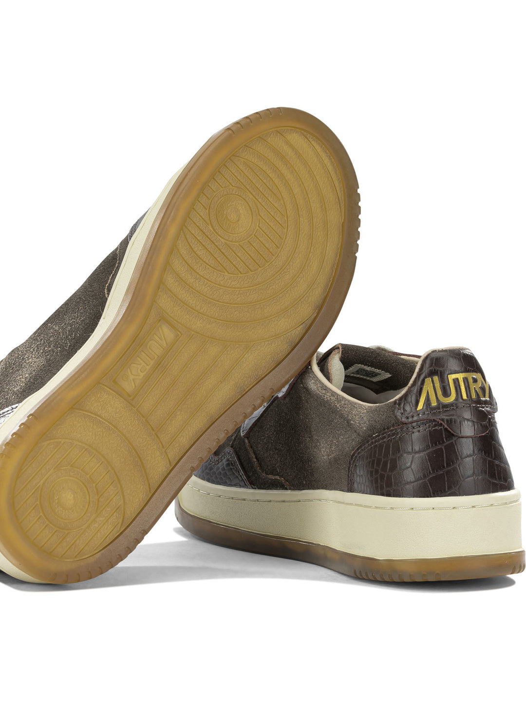 Autry Medalist Low Sneakers & Slip-On - Brown | 56afa163657b063defffca299674f53089dc4b82