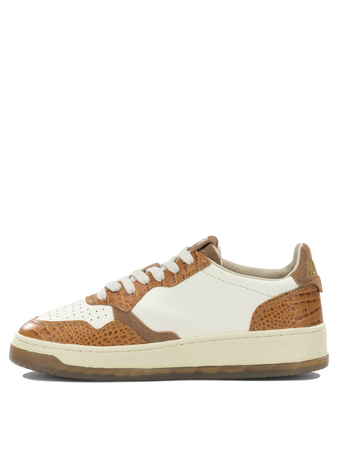 Autry Medalist Low Sneakers & Slip-On - Beige | 93cfb2982904019ef2e95065c282311eec9cfd72
