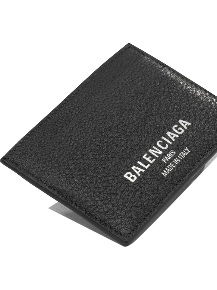 Balenciaga Leather Cardholder Wallets & Card holders - Black | c0bd92210055fbe9f62b4839525f71a42c8e81ef