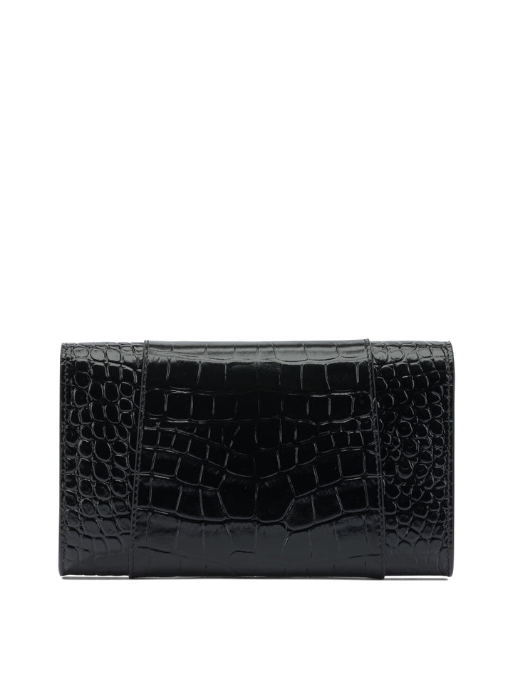 Balenciaga Hourglass Clutches - Black | 873c1a5643f123c3448f9453eb5325b4611c58bd