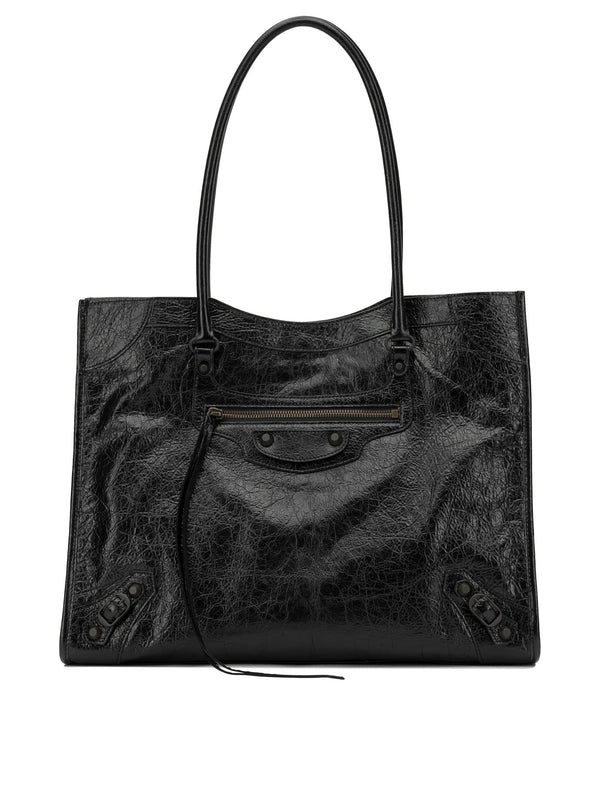 Le City Tote Shoulder Bags Black