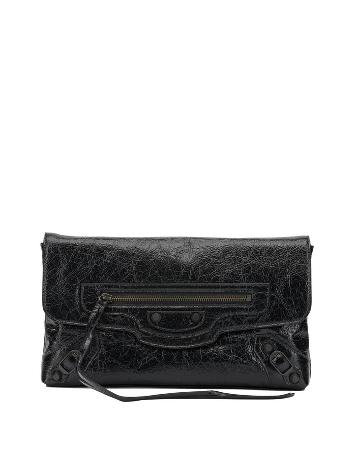 Balenciaga Le City Clutches - Black | 8825d076e302ad204b2b9d1f41b4a8e4165ae798