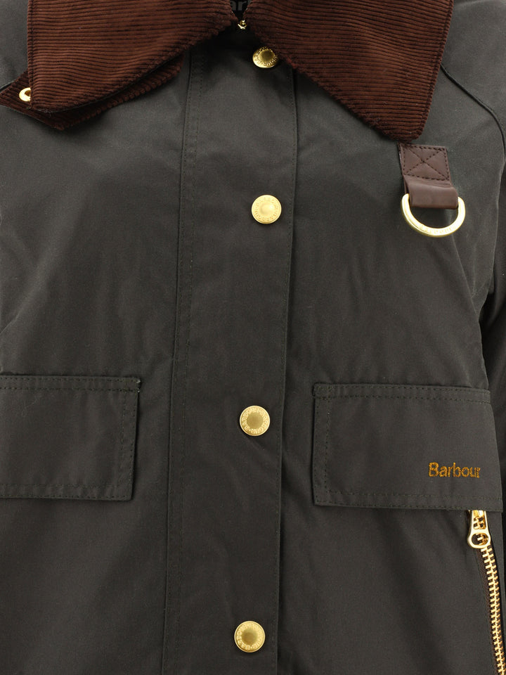 Barbour Catton Wax Jackets and Coats - Green | 14dc0abcece69093374799193507c9f6ed1fbc95