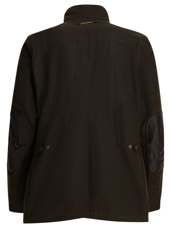 Barbour Ogston Wax Jackets and Coats - Green | f3fe78961d7c24b300da8064aa16ba8031263980