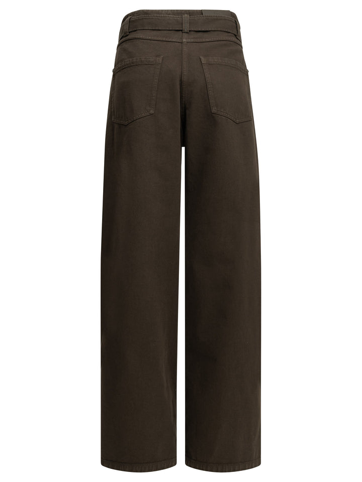 Brunello Cucinelli Wide-Leg Jeans - Brown | 3fbf7fcac835d961f43ce8a04a0e2b7f752da3bd