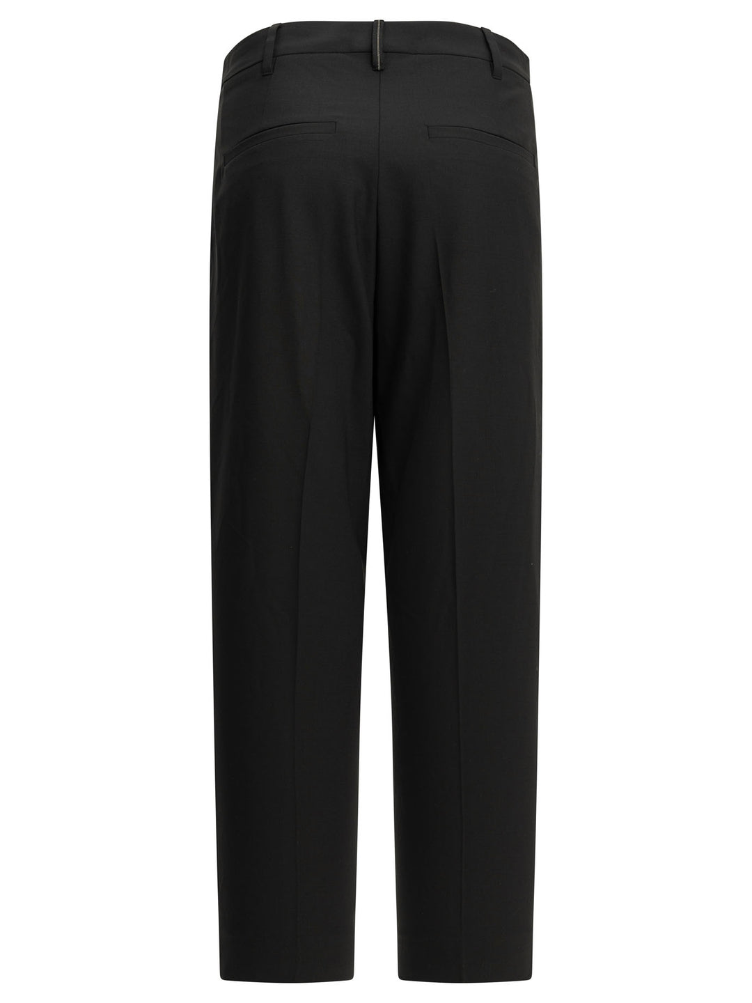 Brunello Cucinelli Slouchy Trousers - Black | 99c2fb67ca30f2f52e42873ad0cfe4626d883fa3