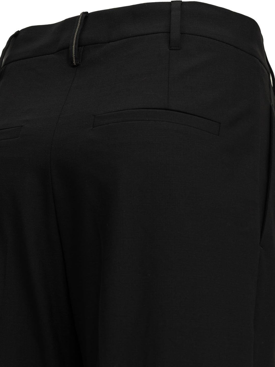 Brunello Cucinelli Slouchy Trousers - Black | 911a44aa724518de926777a27817d19a6a0786ab