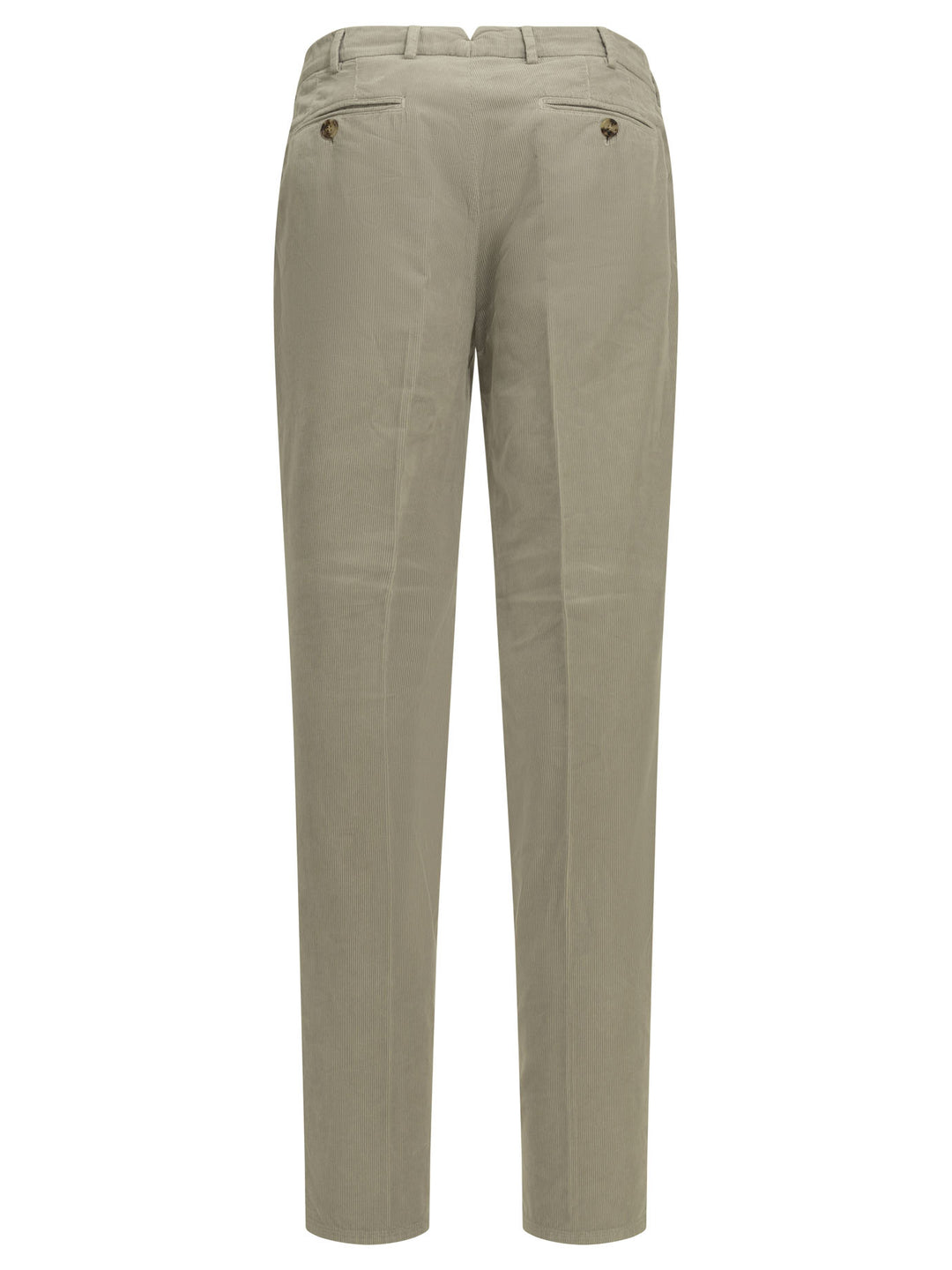 Brunello Cucinelli Tailored Cotton Velvet Pants Trousers - Grey | f52e9c77d6e782bb4d968862a89a55557376bdfb