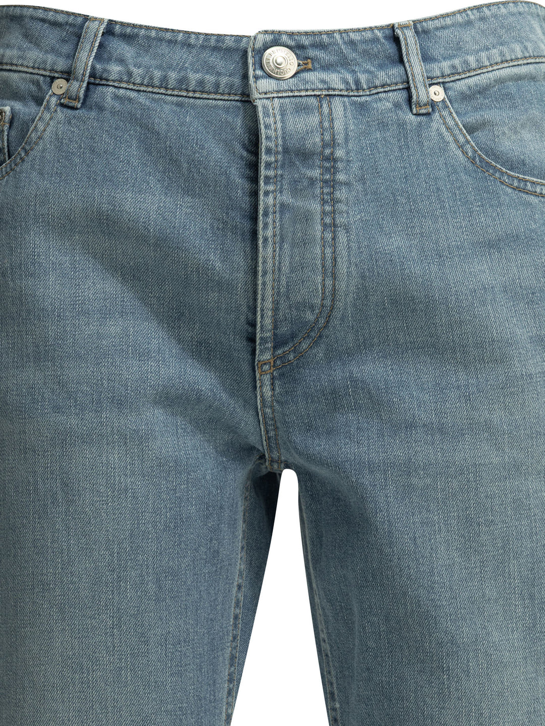 Brunello Cucinelli Straight-Leg Jeans - Light blue | 73c4f68d63d3c387238974de5703abf1d3ad2ba7